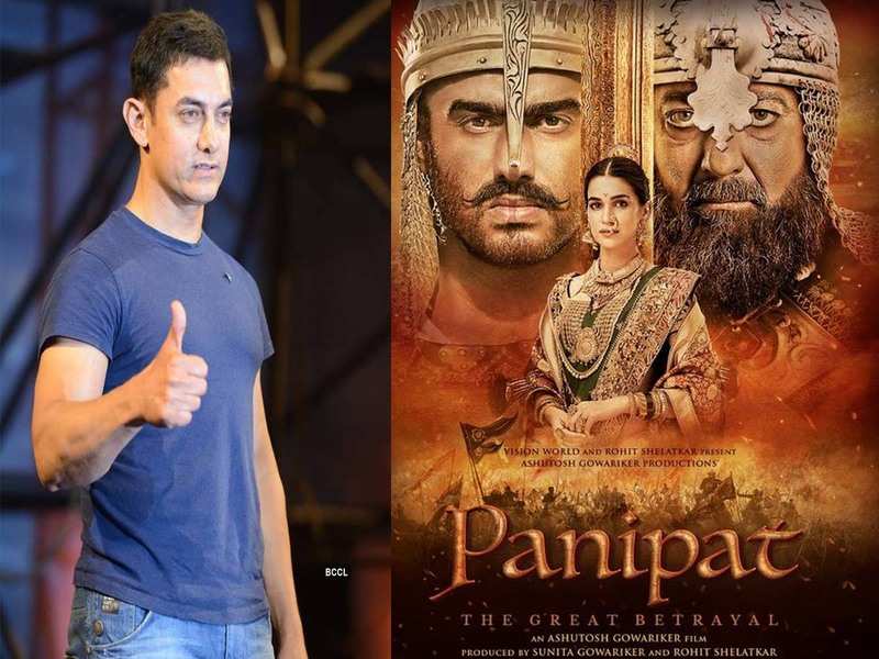 Aamir Khan Roots For His Lagaan Director Ashutosh Gowarikar And Team Panipat Hindi Movie News Times Of India aamir khan roots for his lagaan