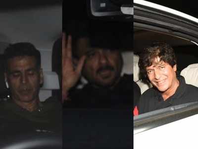 Photos: Akshay Kumar, Anil Kapoor, Chunky Pandey and other Bollywood celebs attend the screening of Arjun Kapoor's 'Panipat'