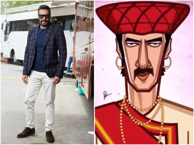 Watch: Ajay Devgn shares a compilation of illustrations made by his fans to celebrate his 100th film in Bollywood