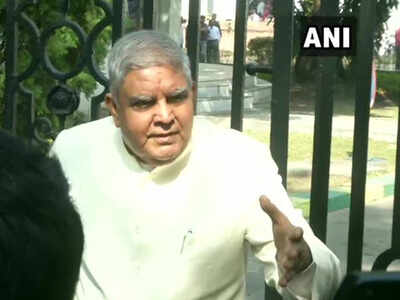 West Bengal governor enters assembly through gate meant for media persons and officials