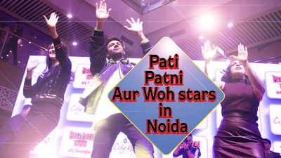 'Pati Patni Aur Woh' stars in Noida