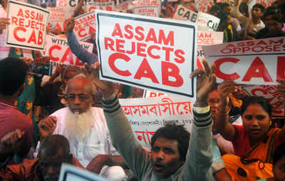 Image result for ASSAM PROTEST AGAINST CAB