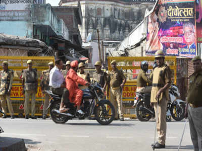 Massive security cover in Ayodhya on eve of demolition anniversary