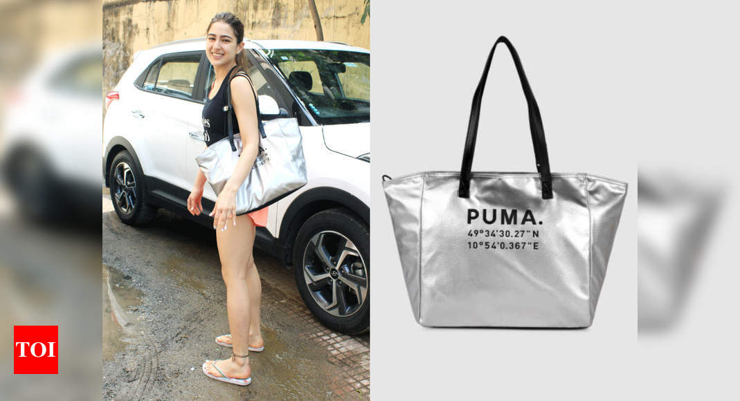 Sara Ali Khan S Gym Bag Is So Affordable You Will Be Absolutely Shocked To Know The Price Times Of India