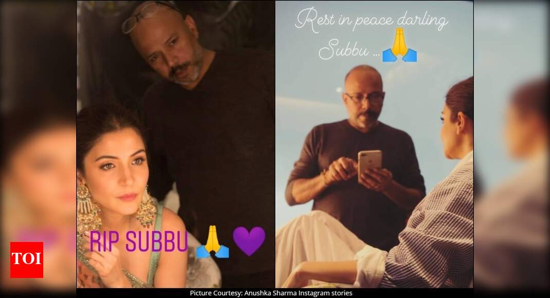 Anushka Sharma's make-up artist Subhash Vangal aka Subbu passes away ...