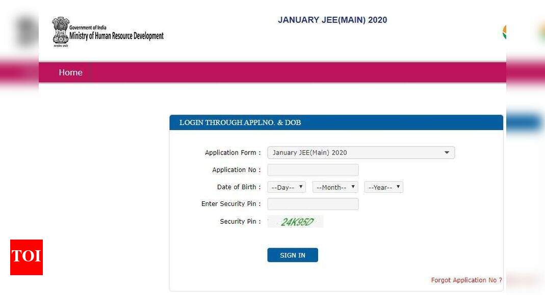 JEE Main 2020 admit card released @ jeemain.nic.in; Download link here ...