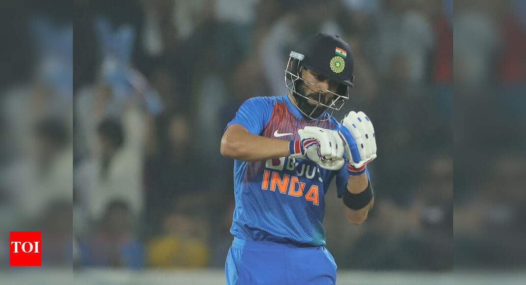 WATCH Virat Kohli 'notebook' celebration after hitting Kesrick Williams for a six Cricket