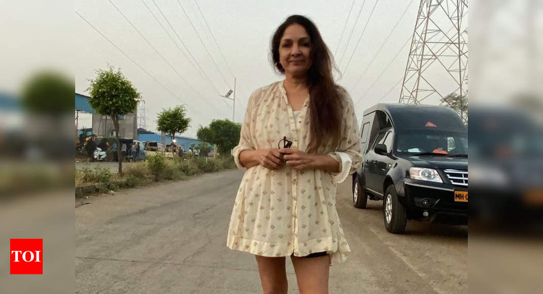 Neena Gupta Gives Us 'Frock Ka Shock' In The Tiniest Mini Dress Ever;  Netizens Say Actress Defies Age