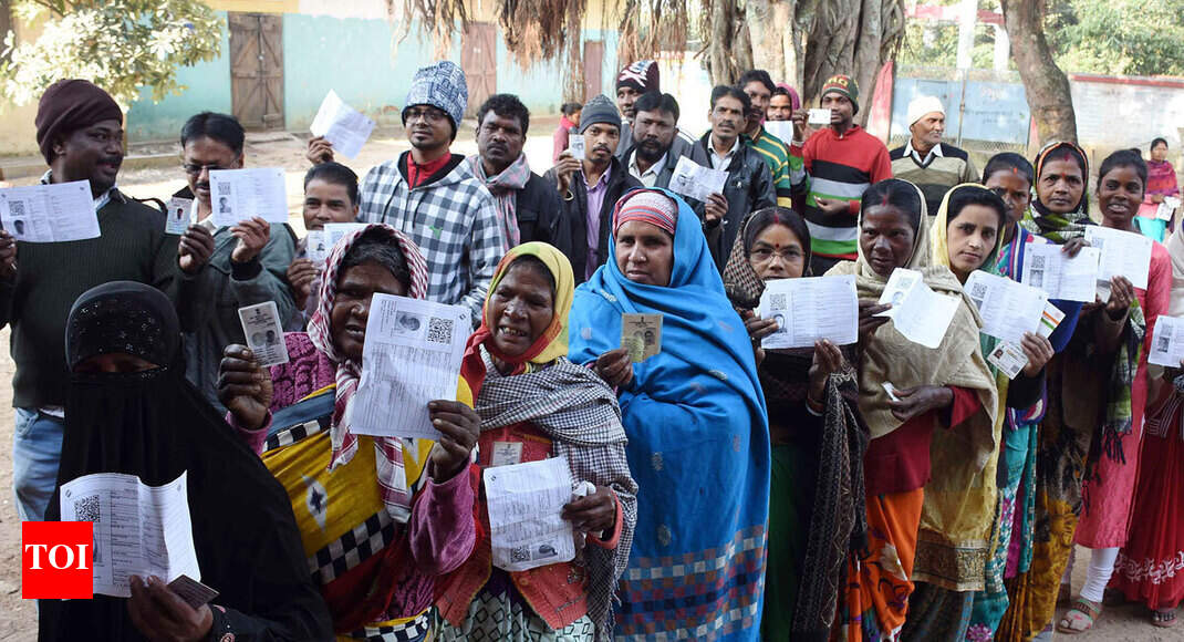 58.8% voting in Jharkhand till 3pm amid violence