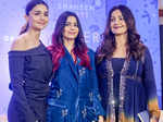 Alia Bhatt, Shaheen Bhatt and Pooja Bhatt