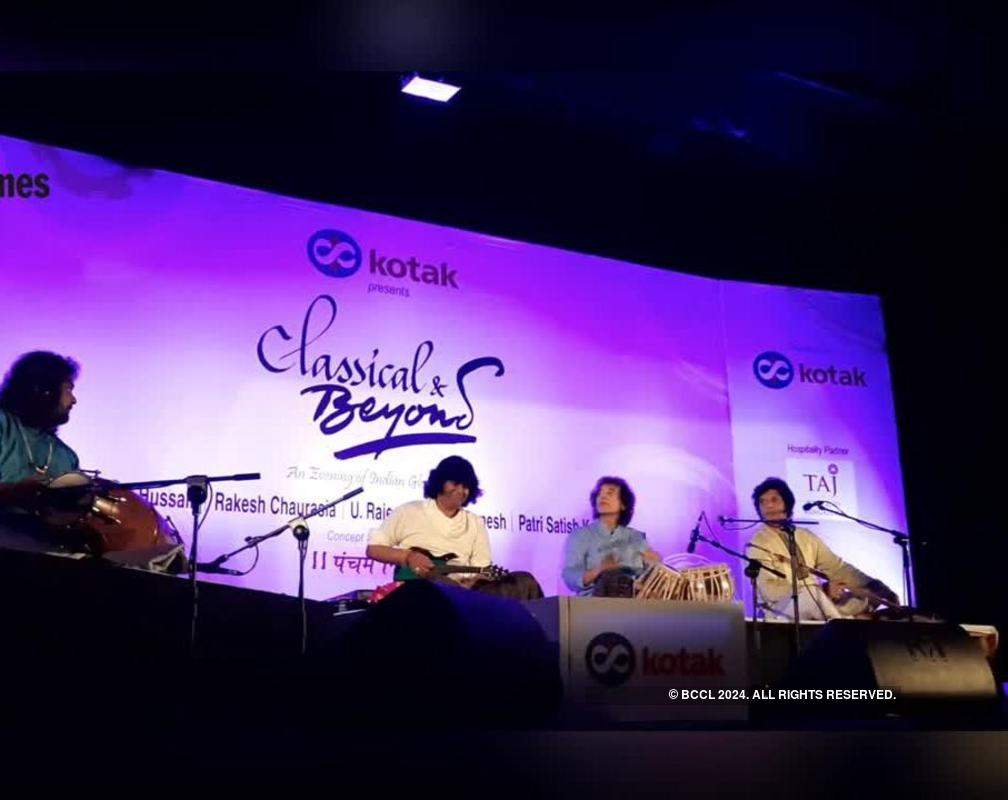 
Ustad Zakir Hussain performs in Bengaluru
