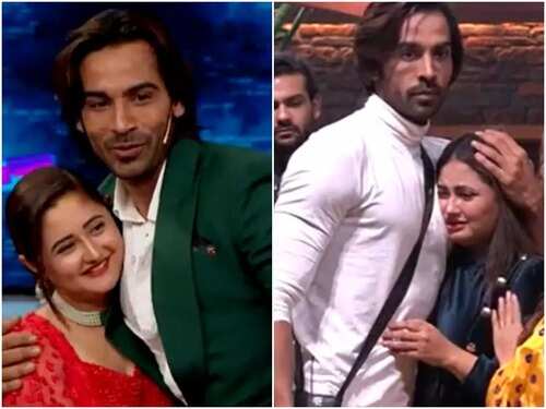 Bigg Boss 13 Salman Khan Exposes Arhaan Khan In Front Of Rashami Desai Latter Is Shocked Knowing About His Marriage And Child The Times Of India