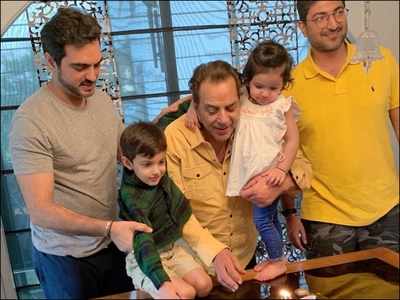 Esha Deol gives a glimpse of papa Dharmendra's birthday celebration at home