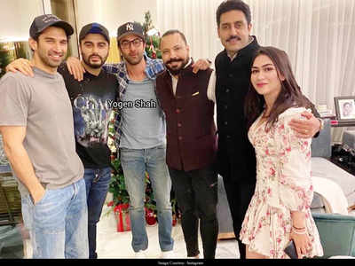 Photos: Ranbir Kapoor parties with boy gang Arjun Kapoor, Abhishek Bachchan and Adtiya Roy Kapur