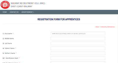 Railway Recruitment 2020: East Coast Railway invites application for 1216 vacancies, check details