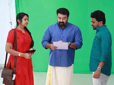 Rebecca Santhosh enjoys a fangirl moment with Mohanlal; calls it ‘dream come true’