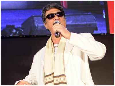Actor Mukesh Khanna spotted at a pop culture event in the city
