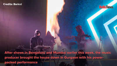 DJ Alan Walker performs in Gurgaon