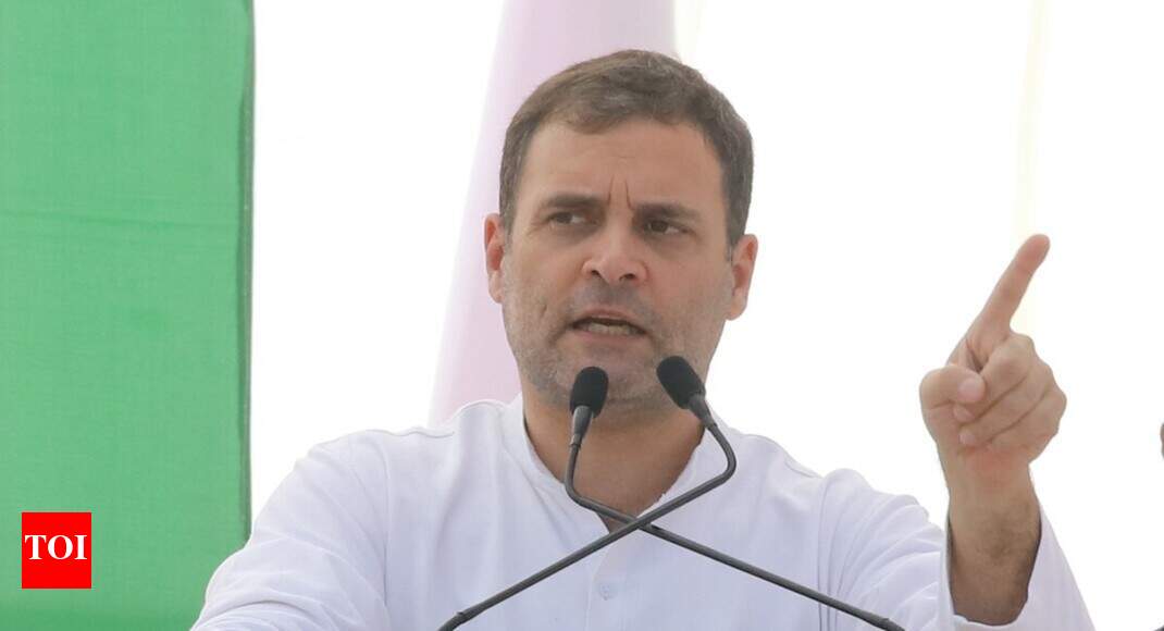 CAB an attack on Constitution: Rahul Gandhi