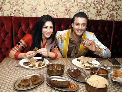 TV actors’ food trail in Lucknow