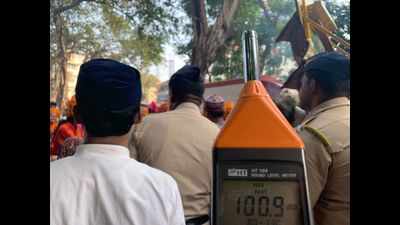 Mahim fair records decibel levels over 100