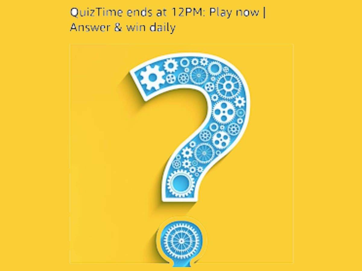 Amazon App Quiz Amazon App Quiz December 12 19 Get Answers To These Five Questions And Win Rs 000 As Amazon Pay Balance Times Of India