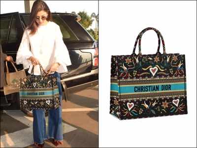 It's Expensive! Anushka Sharma flaunts a costly Burberry handbag worth Rs  92,000 at the airport