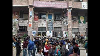 JNU students boycott exams over fee hike issue