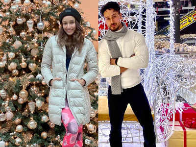 ‘Baaghi 3’ co-stars Tiger Shroff and Shraddha Kapoor get into the Christmas spirit while shooting in Serbia