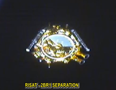PSLV-C48/RISAT-2BR1 mission: Isro releases clips from onboard cameras