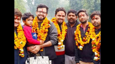 Blackening posters: 5 NSUI leaders get bail