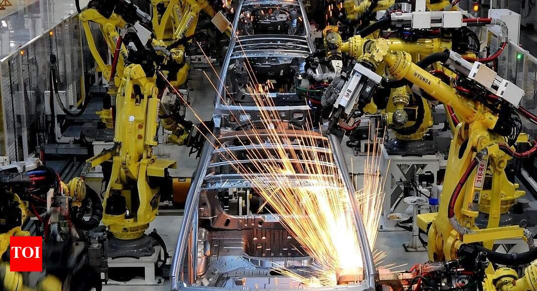Industrial output contracts for 3rd month in a row