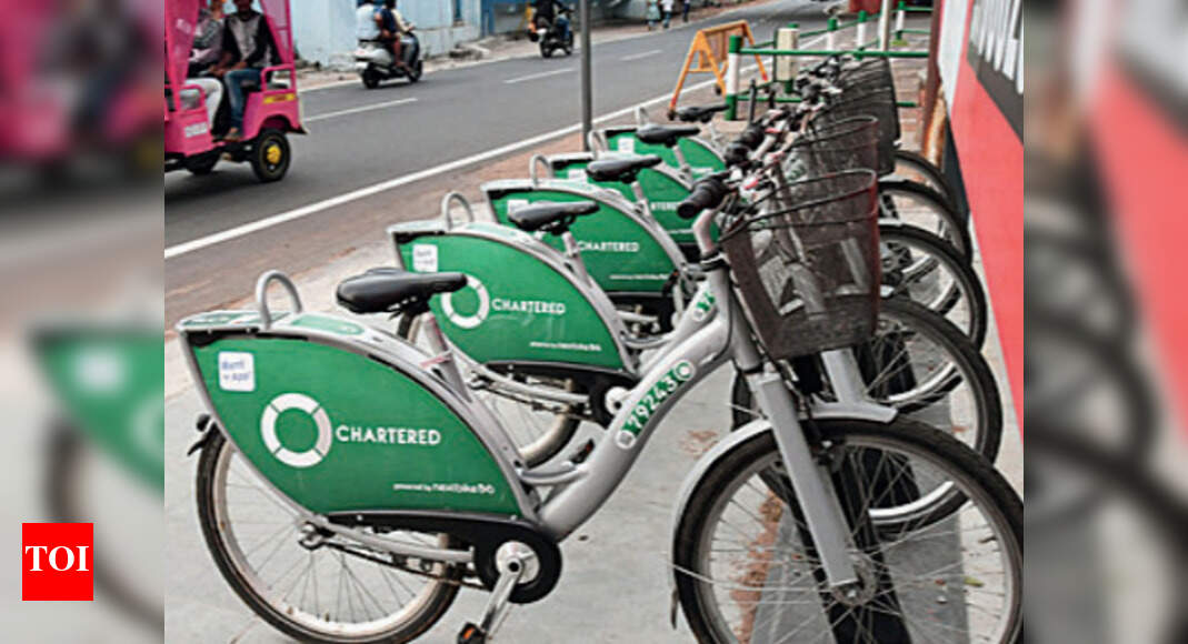 Bike sharing project to go electric in Bhopal Bhopal News Times of
