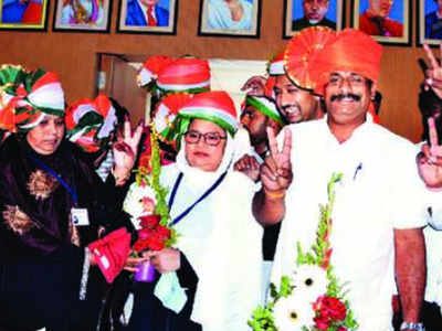 Tahira Shaikh is Malegaon mayor, Nilesh Aher deputy