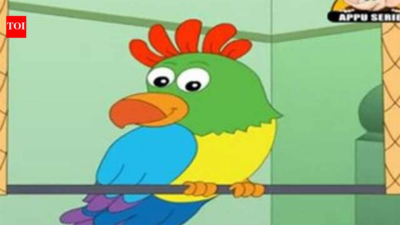 Kids Learning Video | 'Animal Sounds - Parrot'