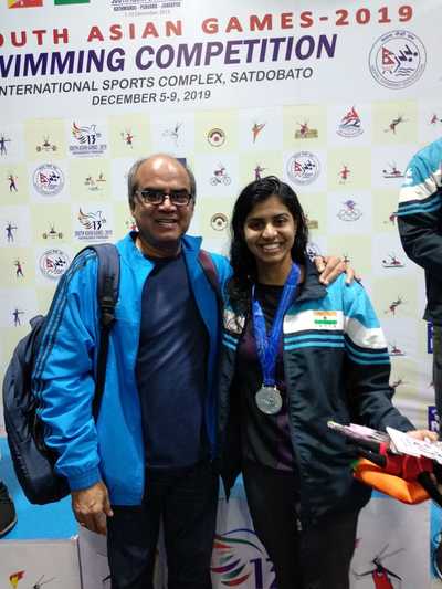 Thalaivasal Vijay’s daughter wins silver medal at the South Asian Games