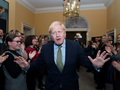 UK's Johnson claims Brexit mandate as Tories secure majority