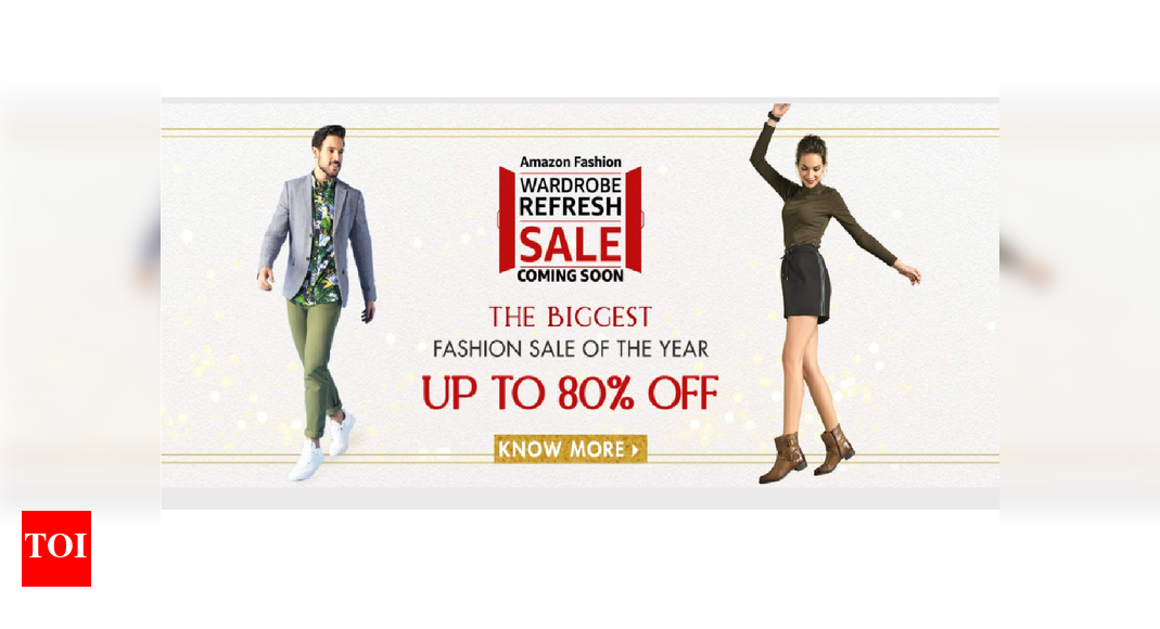 Amazon Wardrobe Refresh Sale Get up to 80 off on Clothing