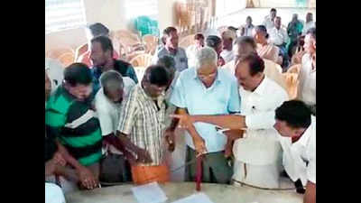 Villagers fill panchayat seats by auction, lottery