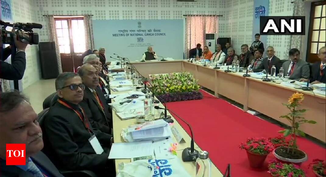 PM chairs meeting of Ganga council in Kanpur