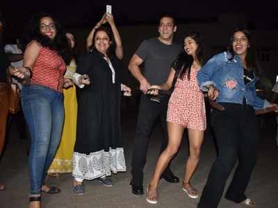 Watch: Salman Khan grooves to his 'Dabangg 3' song 'Munna Badnaam Hua' with the media