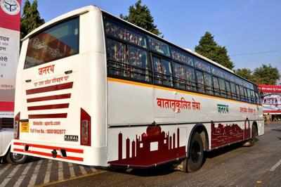 In a first, UPSRTC starts AC bus on Bareilly-Noida route