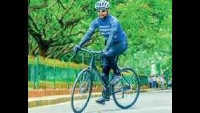 Techie hits the pedal for organ donation awareness