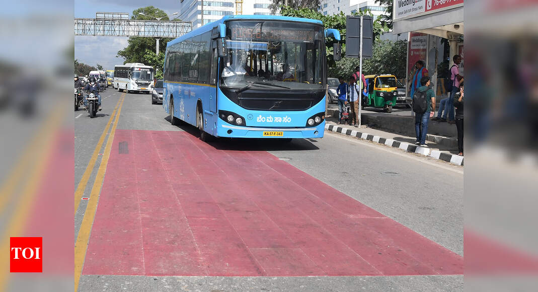 1,200 cases of bus lane offences filed in 21 days Bengaluru News