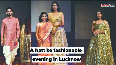 A hatt ke fashionable evening in Lucknow