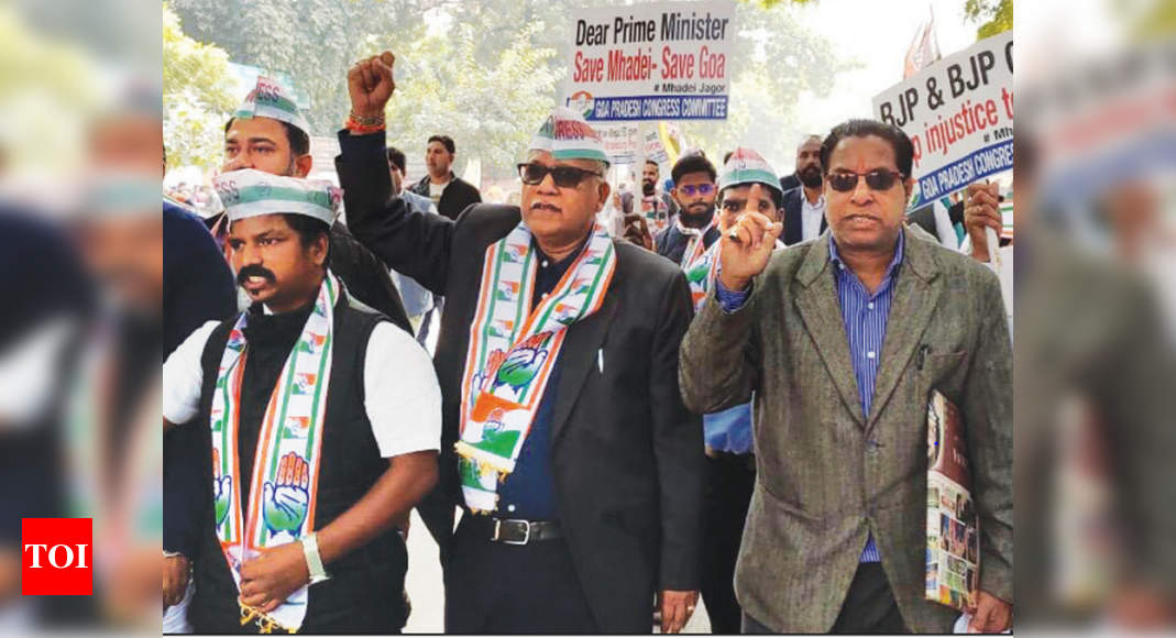 Congress takes Mhadei protest to Delhi's Jantar Mantar | Goa News ...