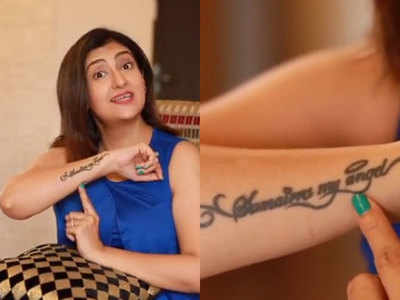 Naina Singh tattoos her mothers name Shakti on her wrist says its to  fill up the void in my heart  Times of India