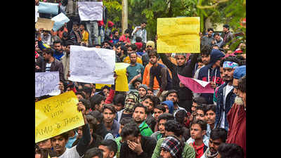 CAA protests: AMU students demand resignation of VC, registrar for failing to protect students
