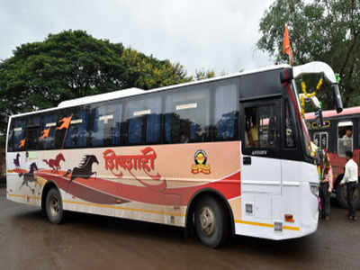 Surprise checks of Shivshahi buses run by private contractors | Pune ...