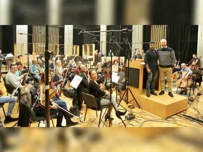 DSP records with orchestra in Europe for 'Sarileru Neekevvaru'